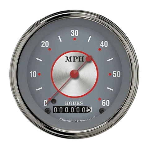 Silver Series 3 3_8_ Low Speed Speedometer LSSS